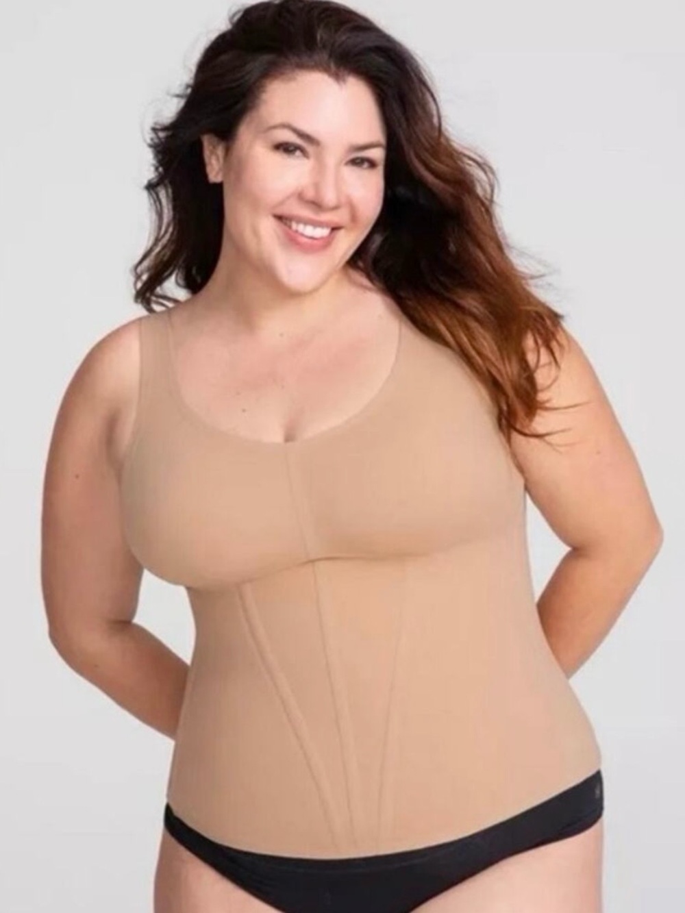 Honeylove Boldness Beige Tank Shapewear Plus Size 2X